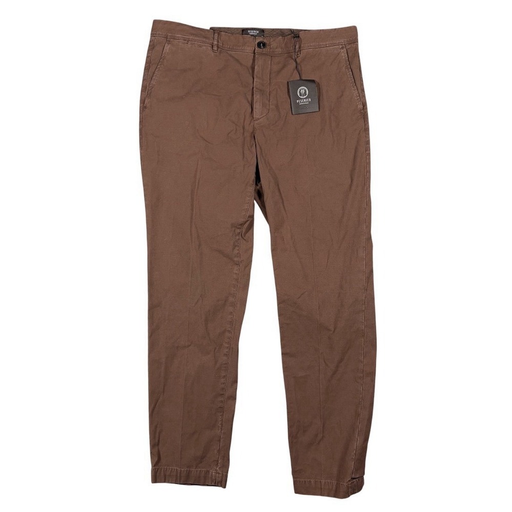 PESERICO Luxury Handmade Tailored Pants Trouser Chino IT 37x30 Made in Italy NWT